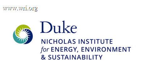 Duke Nicholas Institute for Energy, Environment & Sustainability logo.