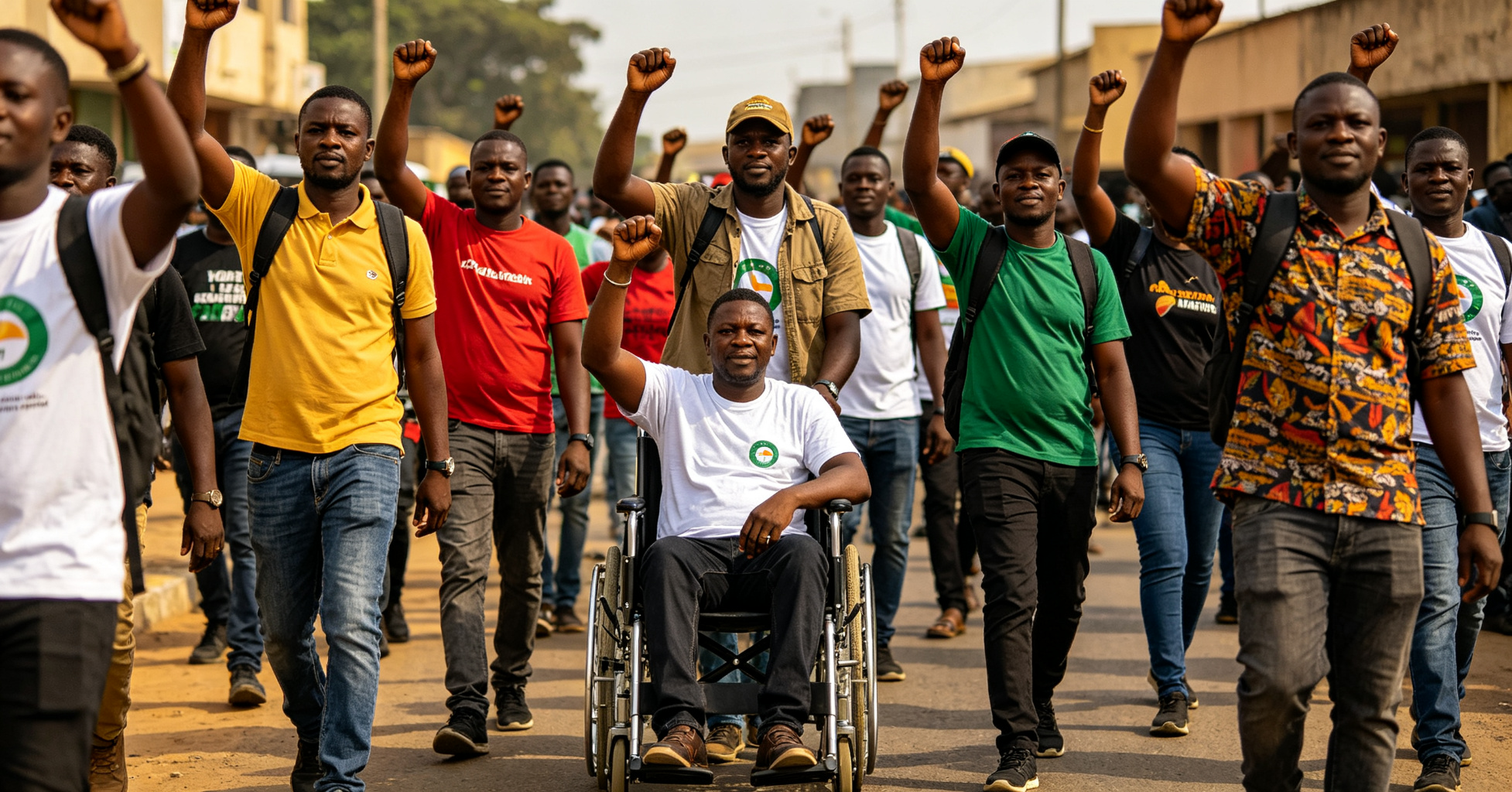 Advocates promoting disability rights and inclusion.